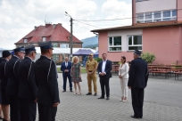 Wizytacja Ministra Michała Wójcika w OSP Goleszów